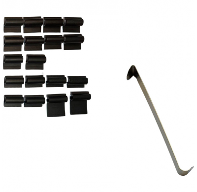 Juego de cortinillas Sunclip apto para Volkswagen ID.Buzz (Bus) 2022-