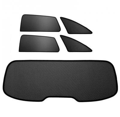 Juego de cortinillas Sunclip apto para Mercedes Clase C W206 Kombi 2021-