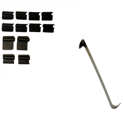 Juego de cortinillas Sunclip apto para Mercedes Clase C W206 Kombi 2021-