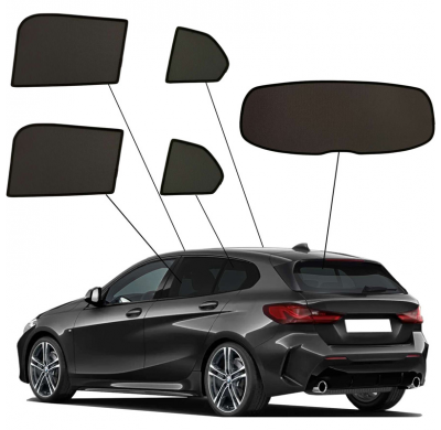 Juego de cortinillas Sunclip valido para BMW Serie 1 F40 de 5 puertas (2019-2024)