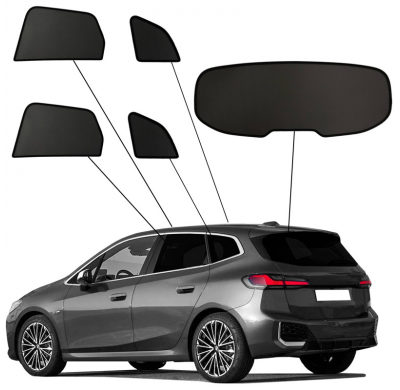 Juego de cortinillas Sunclip adecuado para BMW Serie 2 Active Tourer (U06) 2021-