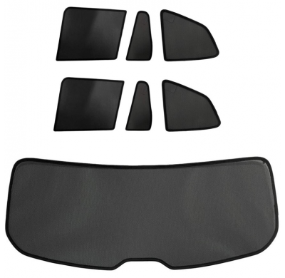 Juego de cortinillas Sunclip apto para BMW X3 (G01) 2017- y iX3 (G08) 2020-