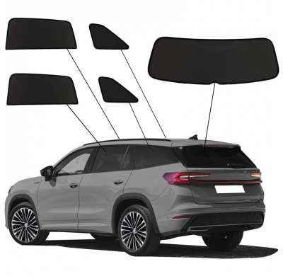Juego de cortinillas Sunclip adecuado para Skoda Kodiaq II (PS7) 2024-