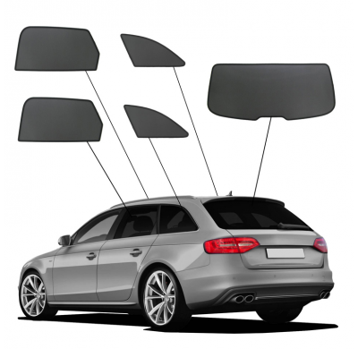 Juego de cortinillas Sunclip apto para Audi A4 (B8) Avant 2008-2015