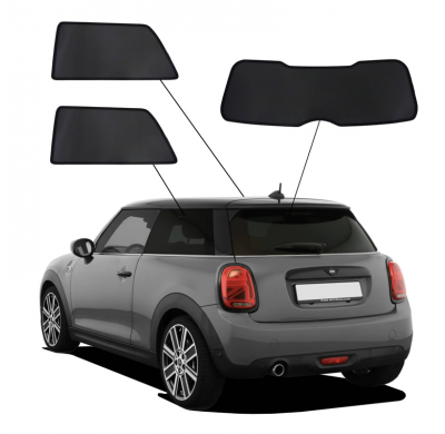 Juego de cortinillas Sunclip valido para Mini F56 One/Cooper/S de 3 puertas (2014-2024)