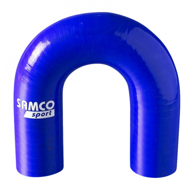 Samco Codo De Silicona 180 Grados - Largo 102mm - ø28mm - Azul