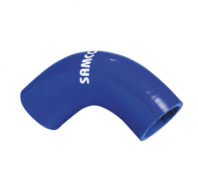 Samco Codo De Silicona 90 Grados Resistente Al Aceite Y Diesel - Largo 102mm - ø38mm - Azul