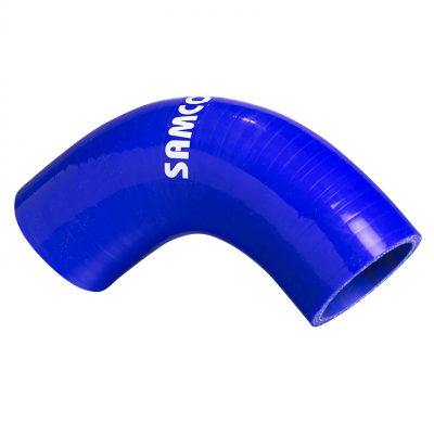 Samco Codo De Silicona 90 Grados Resistente Al Aceite Y Diesel - Largo 63mm - ø6.5mm - Azul