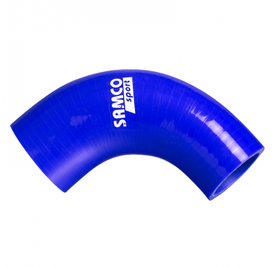Samco Reductor De Codo 90 Grados Azul - Largo 102mm - ø35>32mm
