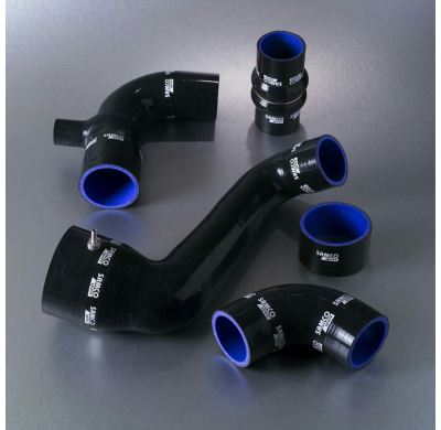 Samco Kit De Tubos Ford Fiesta Rs Turbo 1990-1992 - 5-Piezas - Turbo - With 25mm Dump Valve Connection - Azul