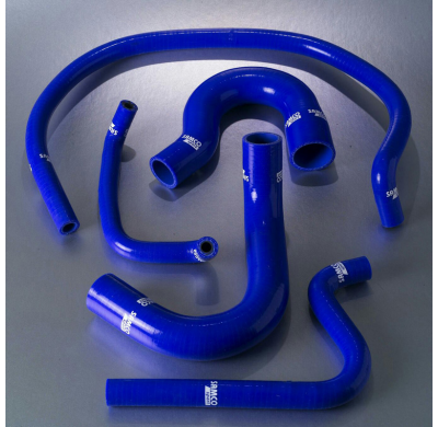 Samco Kit De Tubos Ford Escort Mk1 Mexico 1.6 1971-1975 Crossflow Engine - 5-Piezas - Cooling - Azul