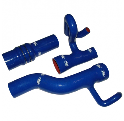 Samco Kit De Tubos Audi S4/S6 2.2l 1992-1994 & S6/C4 2.2 1995-1997 - 3-Piezas - Turbo - Excl. Uk - Azul