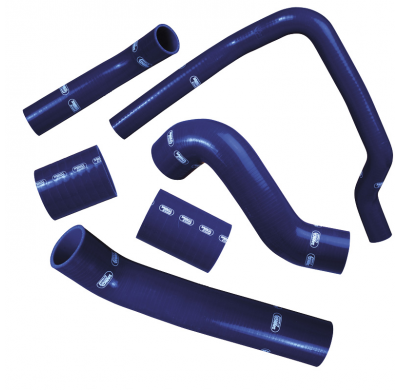 Samco Kit De Tubos Mitsubishi Lancer Evo 10 Cz4a 4b11 2007- - 6-Piezas - Turbo - Azul