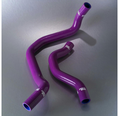 Samco Kit De Tubos Honda Civic Ef8/9 / Crx B16a 1989-1992 - 2-Piezas - Cooling - Azul