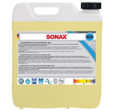Sonax 600.600 Gloss Shampoo 10-Litro