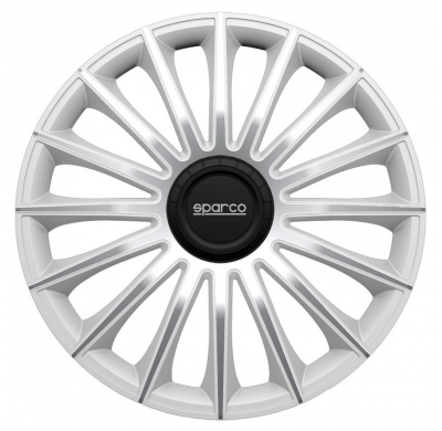 Juego De Tapacubos Sparco Wheels Torino 15-Pulgadas Silver Sparco Wheels