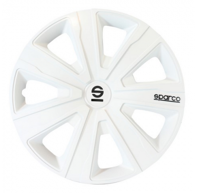 Juego De Tapacubos Sparco Palermo 14 Pulgadas Blanco