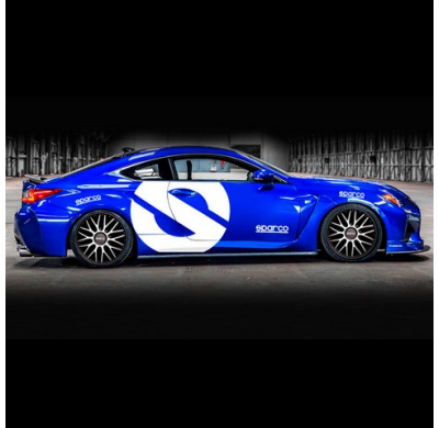 Juego Tapacubos Deportivos Sparco Roma 15-Inch Silver/Black