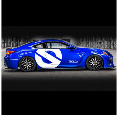 Juego Tapacubos Deportivos Sparco Roma 16-Inch Silver/Black