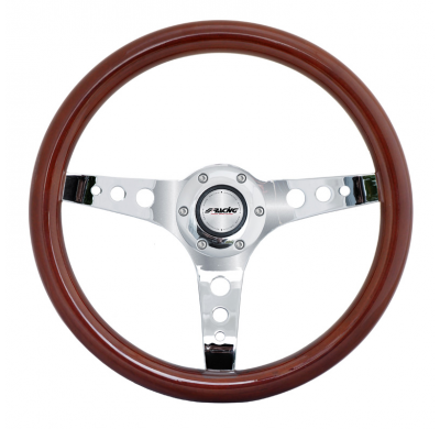 Simoni Racing Volante Deportivo Arnoux 350mm - Echt Real Wood