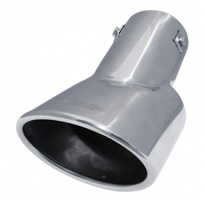 Cola De Escape Simoni Racing Oval Inox - 116x86xl180mm - Installation 46->74mm