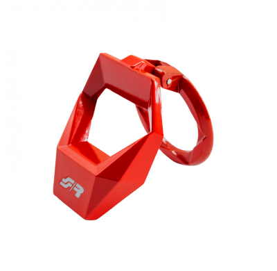 Cubierta del botón de arranque de Simoni Racing - Rojo - Ø30 mm