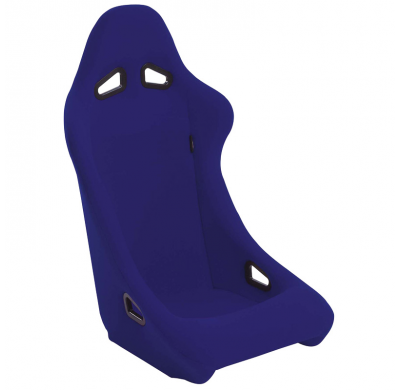 Asiento Deportivo Autostyle 'Zandvoort' - Azul - Respaldo No Reclinable - Incl. Guías Universales