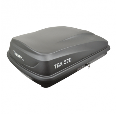 Twinnyload Baul De Techo Tbx 370 Litros Matte-Anthracite 138x78x36cm