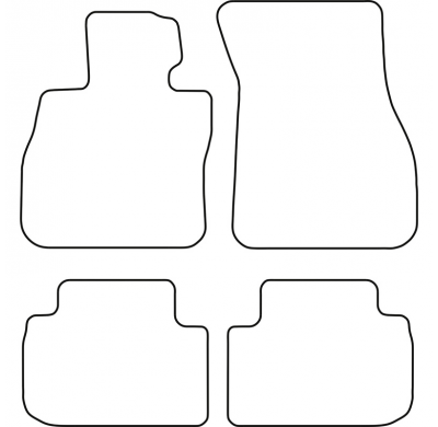 Juego De Alfombrillas Moqueta Bmw 1-Serie (F40) 2019-