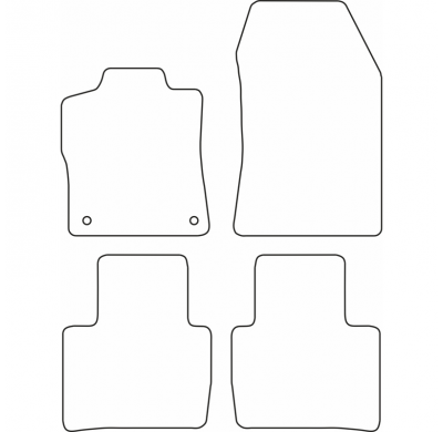 Juego De Alfombras Para Citroën C5 X 2021-
