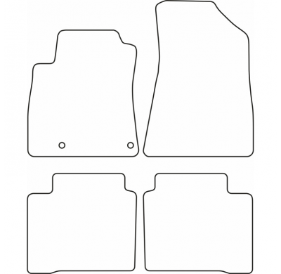 Juego De Alfombras Para Kia Niro Ii Phev 2022-
