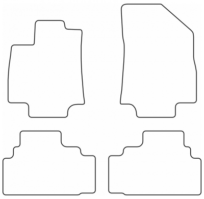 Alfombrillas AutoStyle Set para Kia EV3 2024-