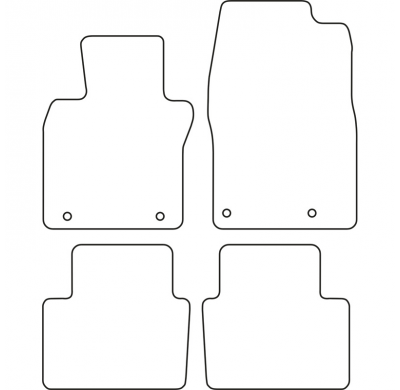 Juego De Alfombras  Mazda 3 2019-