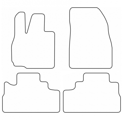 Alfombrillas de coche AutoStyle compatibles con Omoda 9 PHEV 2025-