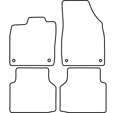 Juego De Alfombrillas Valido Para Skoda Enyaq Iv 2020-