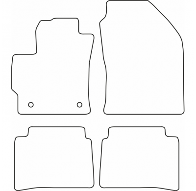 Juego De Alfombrillas Valido Para Suzuki Swace Hybrid 2020-