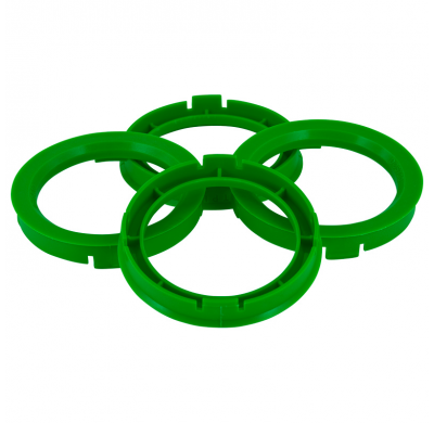 Juego Arillos Centradores 70.4->59.1mm Sea Foam Green