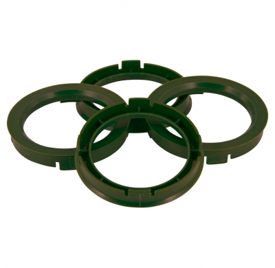 Juego Arillos Centradores 73.0->65.1mm Olive Green