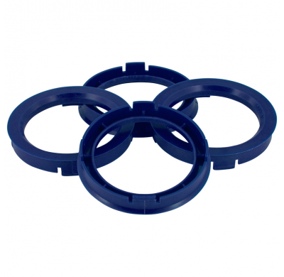 Juego Arillos Centradores 74.1->56.6mm Reflex Blue