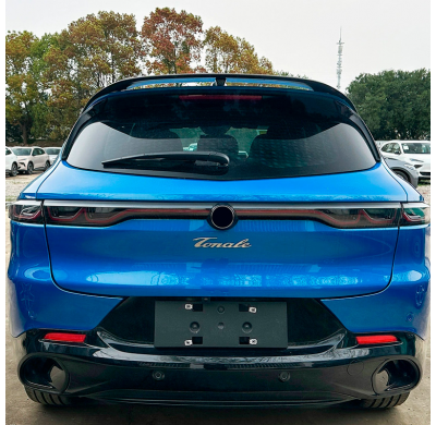 Alerón de techo AutoStyle compatible con Alfa Romeo Tonale (965) 2022- (ABS Negro Brillante)