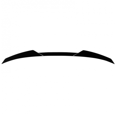 Alerón trasero inferior AutoStyle compatible con Audi A4 (B9) Avant Facelift 2019-2024 (ABS negro brillante)