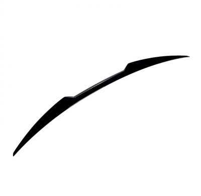 Alerón trasero apto para Audi A4 (B8) Sedán 2008-2015 (ABS Negro Brillante)