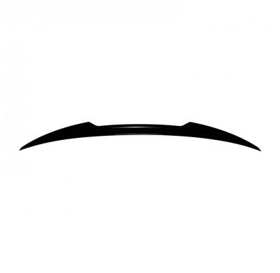 Alerón trasero para Audi A4 (B9) Sedán 2015-2024 (ABS Negro Brillante)