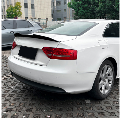 Alerón trasero AutoStyle compatible con Audi A5 (8T) Coupé/Cabrio 2007-2016 (ABS negro brillante)