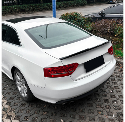 Alerón trasero AutoStyle compatible con Audi A5 (8T) Coupé/Cabrio 2007-2016 (ABS negro brillante)