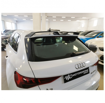 Alerón de techo Motordrome compatible con Audi A3 (8Y) Sportback S-Line / S3 / RS3 2020-2024, incluido el Facelift 2024- (PU)