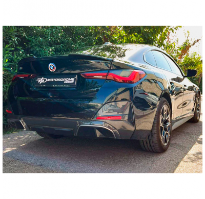 Labio de alerón de maletero adecuado para BMW i4 G26 Sedan 2021- (PU)