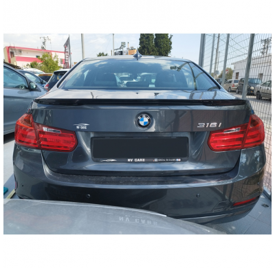 Pestaña de alerón de maletero para BMW Serie 3 F30 Sedán 2011-2018 (PU)
