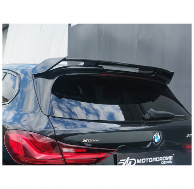 Alerón de techo Motordrome compatible con BMW Serie 1 (F40) M-Sport y 128ti/M135i 2019-2024 (PU)