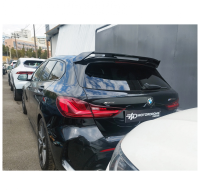 Alerón de techo Motordrome compatible con BMW Serie 1 (F40) M-Sport y 128ti/M135i 2019-2024 (PU)
